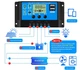 Контроллер заряда разряда солнечных панелей 12V 24V 30A PWM - изображение 4