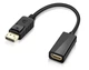 Перехідник штекер 4K Display Port - гніздо HDMI 25 см - зображення 1