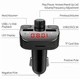 FM модуль MP3 для автомобиля с Bluetooth 5.1 зарядное устройство 2.4A громкая связь USB порты - изображение 6