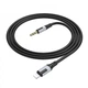 Аудіокабель BOROFONE BL19 iP to 3.5mm male, TPE, 1m, Black (6941991108327) (19695) - изображение 4