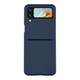 Чохол Folding Silicone для Samsung Galaxy Flip 4 (F721) Dark Blue - изображение 1