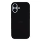 Чохол Premium Silicone Case Full Size (AA) для iPhone 16 18.Black - изображение 1