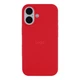 Чохол Premium Silicone Case Full Size (AA) для iPhone 16 14.Red - зображення 1
