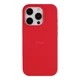 Чохол Premium Silicone Case Full Size (AA) для iPhone 16 Pro 14.Red - изображение 1