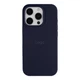 Чохол Premium Silicone Case Full Size (AA) для iPhone 16 Pro Max 08.Dark Blue - изображение 1