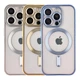 Чохол TPU Metallic Chrome Full Camera with Magsafe для iPhone 13 Pro Chrome Gold - изображение 2
