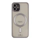 Чохол TPU Metallic Chrome Full Camera with Magsafe для iPhone 12 Titan - изображение 1