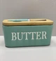 Масленка керамическая с ножом "Butter" A-Plus 0480 / 8030-144-3 Бирюзовая - изображение 6