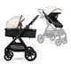 Універсальна коляска трансформер 2в1 Ninos Ventura, Light Beige екошкіра - изображение 1