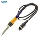 Паяльна станція 3 в 1 WEP 853AAA / фен + паяльник + ІЧ переднагрівач / LED дисплей / 1200 Вт - зображення 4