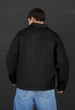 Мужская демисезонная куртка стаф черная кожаная Staff black XL (382079) - изображение 2
