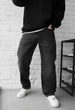 Джинси Staff 0908 dark gray baggy 33 - изображение 1