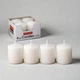 Декоративные свечи для дома Pillar, 4 шт, 4,5x4 см, 40 г, Белые (Набор интерьерных свечей) - изображение 10