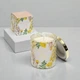 Аромасвічка у скляному стакані з кришечкою "Gold Achillea", 510 г, 9x7,5 см (Ароматична свічка для дому) - зображення 10