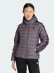 Куртка демисезонная короткая с капюшоном женская Adidas Originals Adicolor Slim JX2938 M Grey Strata (4068808607735) - изображение 1