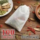 Фільтр-пакети на зав'язках для чаю, трав, спецій Tea Bags 100*150 мм 100 шт - зображення 1
