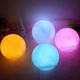 Світильник міні нічник на батарейках Magic 3D Moon Lamp RGB зі зміною кольорів - изображение 3