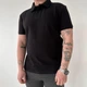Футболка ПОЛО ЧОРНИЙ БАТАЛ р. 3XL - зображення 1