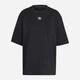 Футболка хлопковая оверсайз длинная женская Adidas Originals Essentials Boyfriend IY7321 XS Black (4067894640992) - изображение 11
