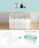 Клітка-манеж для тварин Songmics W02 143×73×46 см, модульний вольєр для кролика, морської свинки, гризунів - зображення 3