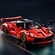 Конструктор на радіокеруванні 1:14 Ferrari 36 см з мотором та пультом, 1314 деталей червона - зображення 5
