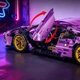 Конструктор на радіокеруванні 1:14 Lamborghini 36 см з мотором та пультом, 1314 деталей фіолетова - зображення 6