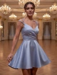Ошатна коротка сукня FirstWoman XS блакитний 43406407 - зображення 3
