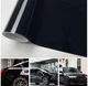 Автомобильная самоклеящаяся виниловая пленка ширина 20 см длина 150 см Black - изображение 1