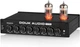 Ламповий підсилювач Douk Audio T8 PRO HiFi стереофонічний, з балансними роз'ємами XLR/RCA, 7-смуговий еквалайзер, акустична система для дому з регулюванням тембру Black - зображення 1