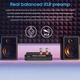Ламповий підсилювач Douk Audio T8 PRO HiFi стереофонічний, з балансними роз'ємами XLR/RCA, 7-смуговий еквалайзер, акустична система для дому з регулюванням тембру Black - зображення 8