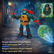 Фігурка Черепашки Ніндзя Рафаель 15 см з проектором TMNT (арт. 0-810B-2) - зображення 1