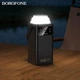 УМБ Павербанк Borofone BJ65B 80000mAh 22.5W Velocity внешний аккумулятор с быстрой зарядкой, фонарем и кабелями Type-C/Micro/Lightning/USB Черный - изображение 2