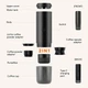 Портативна кавоварка iCafilas Espresso Maker 19 Bar з нагріванням Біла - зображення 2
