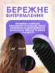 Беспроводная расческа-выпрямитель для волос с аккумулятором, USB, керамическое покрытие, 3 температурных режима, Фиолетовая - изображение 4
