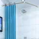 Штанга для шторки кутова Zerix CRS-A-80x80 80x80cm ( 12152 ) - изображение 6