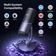 Мікрофон настільний UGREEN CM769 Desktop RGB 24-bit 96kHz ANS (USB-A) Вark Пray - изображение 6