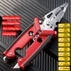 Плоскогубцы 9-в-1 для зачистки обрезки проводов Multifunctional Wire Stripper Crimper Plier - изображение 1