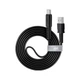 Дата кабель USB 2.0 AM to USB-C 1.2m black RivaCase (PS6002 BK12) (343526) - изображение 1