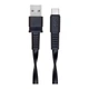 Дата кабель USB 2.0 AM to USB-C 1.2m black RivaCase (PS6002 BK12) (343526) - изображение 2