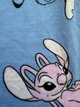 Піжама (домашній костюм) Primark футболка + шорти Stich рожево-блакитна, 9-10р., 140см - зображення 4