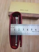 Лаковый женский кожаный кошелек BALISA красный G 2-826 - изображение 7