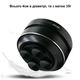 Портативная виброколонка Dura Mobi Humbird Black - беспроводная Bluetooth-колонка с присоской, водостойкий корпус, мощный звук - изображение 3