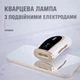 Фотоэпилятор ELLESILK IPL PR48 White с эффектом охлаждения — домашний IPL-эпилятор со встроенным охлаждением, УФ-фильтром, сенсоро - изображение 8