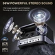 Смарт проектор Aurzen BOOM 3 Black: Full HD (1920x1080), 500 ANSI, Dolby Audio 36W, WebOS, Wi-Fi/Bluetooth чорний (BOOM3) - зображення 4