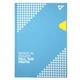 Книга канц. тв.пал. А4 80арк = офс. YES 152035 Success is built. Blue /152035/ - изображение 1