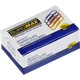 Скріпки 28мм BUROMAX 5015 кольорові круглі 100шт. (10/500), /BM.5015/ - зображення 1