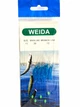 Самодур WEIDA креветка 5 гачків колір блакитний size 11 - зображення 1