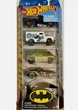 Набір Хот Вілс із 5 машинок Бетмен Hot Wheels Batman Mattel JKG08 - зображення 1