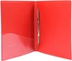 Папка 1 притиск ECONOMIX 31202-03 пластик. з карм. червона (20) /E31202-03/ - зображення 2