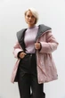 Жіноча двостороння зимова куртка з капюшоном Seventeen XXL-3XL Рожевий (2000000183398) - зображення 1